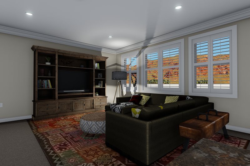 Dream House Plan - Interior - Family Room 1 for Traditional House Plan #1060-60 - 3 bed, 2 bath