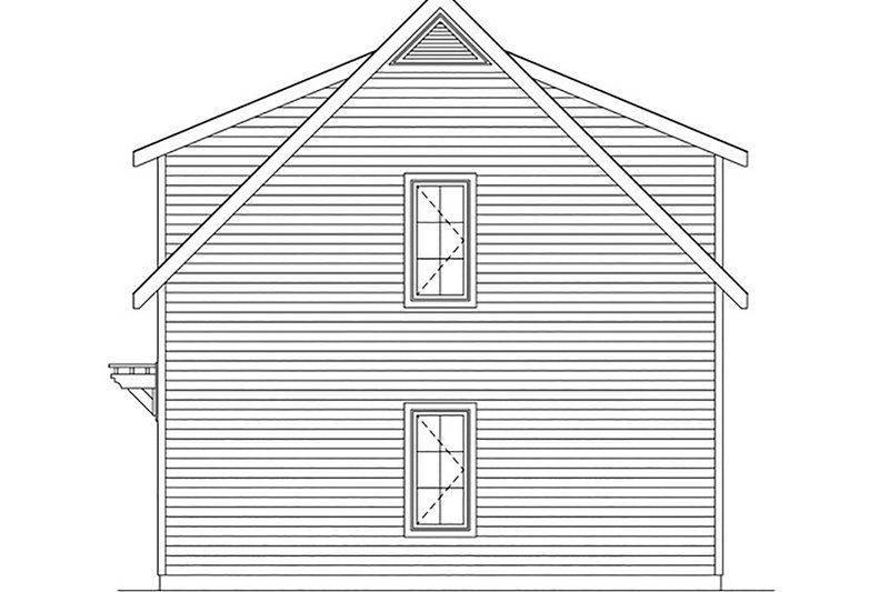 Dream House Plan - Exterior - Other Elevation for Country House Plan #22-602, 0 bath