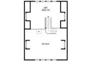 Country Style House Plan - 2 Beds 1 Baths 1432 Sq/Ft Plan #60-617 