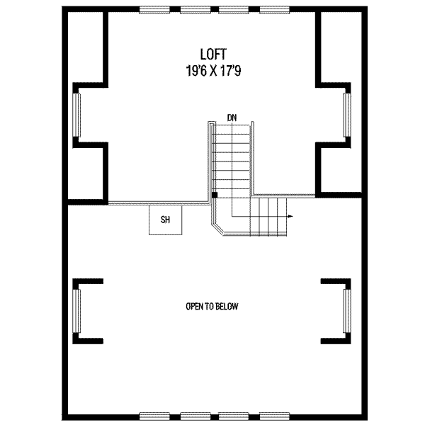 Country Floor Plan - Other Floor Plan #60-617