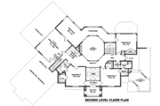 European Style House Plan - 4 Beds 3.5 Baths 4649 Sq/Ft Plan #81-1355 