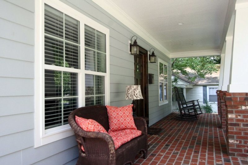 Dream House Plan - Exterior - Covered Porch for Craftsman House Plan #461-66 - 4 bed, 3.5 bath