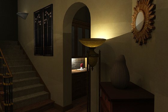 Photo 3 for Mediterranean House Plan #120-163 - 4 bed, 3.5 bath