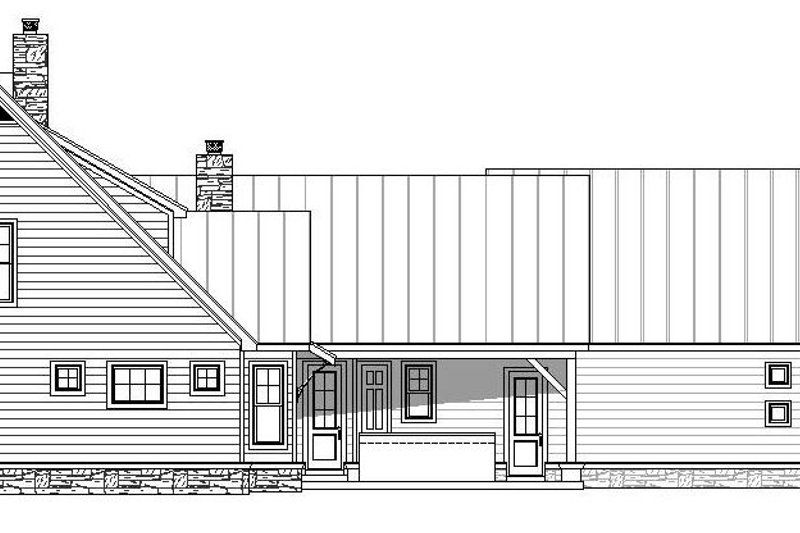 Home Plan - Exterior - Other Elevation 1 for Traditional House Plan #932-212 - 5 bed, 4.5 bath