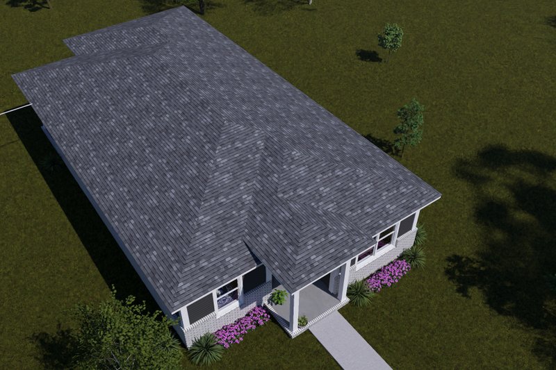 Architectural House Design - Exterior - Other Elevation 7 for Modern House Plan #513-2466 - 4 bed, 3 bath
