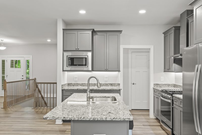 Home Plan - Interior - Kitchen 1 for Craftsman House Plan #20-2323 - 3 bed, 2 bath