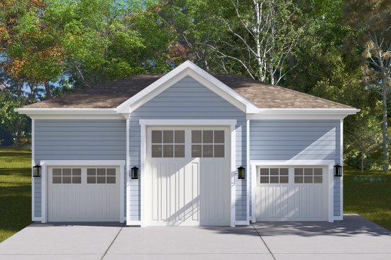 Exterior - Front Elevation 5 for Farmhouse House Plan #1060-249, 0 bath