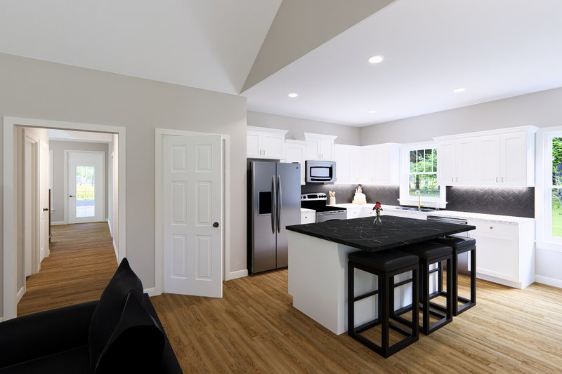House Plan Design - Interior - Kitchen for Cottage House Plan #513-2263 - 3 bed, 2.5 bath