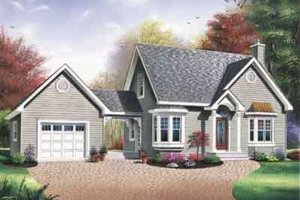 Traditional Exterior - Front Elevation Plan #23-449