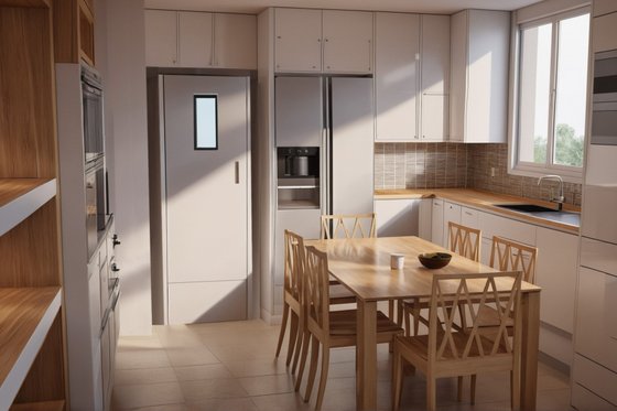 Interior - Bedroom for Modern House Plan #542-13 - 3 bed, 2 bath