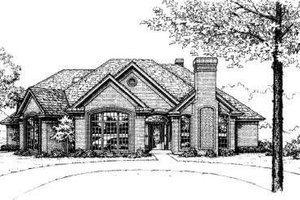 Traditional Exterior - Front Elevation Plan #310-174