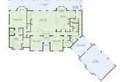 European Style House Plan - 4 Beds 5.5 Baths 5100 Sq/Ft Plan #17-3339 