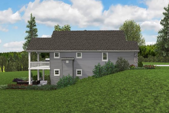 Exterior - Other Elevation for Cottage House Plan #48-969 - 5 bed, 3 bath