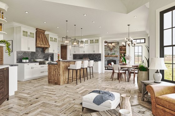 Interior - Other 1 for Traditional House Plan #54-450 - 5 bed, 4 bath