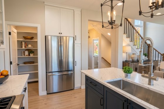 Interior - Kitchen 2 for Farmhouse House Plan #51-1522 - 3 bed, 3.5 bath