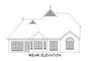 European Style House Plan - 3 Beds 2.5 Baths 2167 Sq/Ft Plan #424-67 