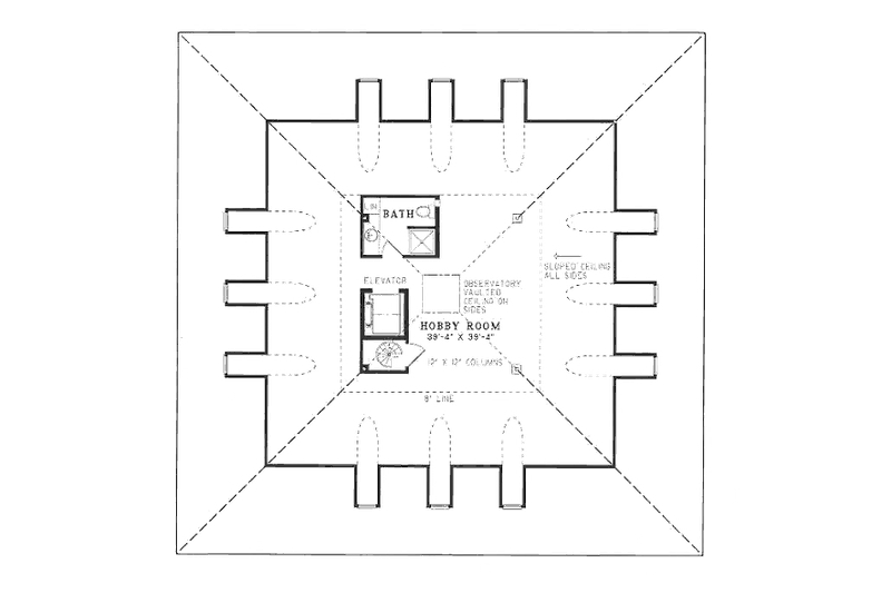 Home Plan - Floor Plan - Other Floor for Southern House Plan #17-280 - 5 bed, 5.5 bath