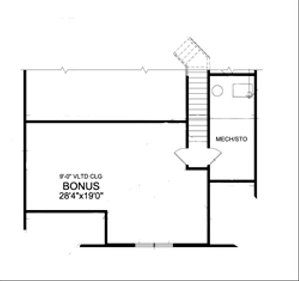Craftsman Floor Plan - Other Floor Plan #456-33