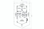 Craftsman Style House Plan - 4 Beds 3 Baths 2906 Sq/Ft Plan #124-1242 