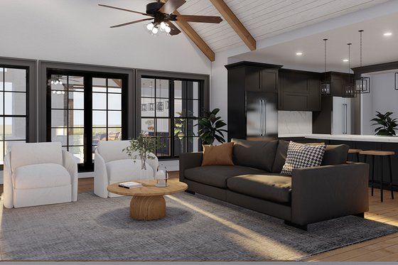 Interior - Other 1 for Barndominium House Plan #923-315 - 4 bed, 2.5 bath