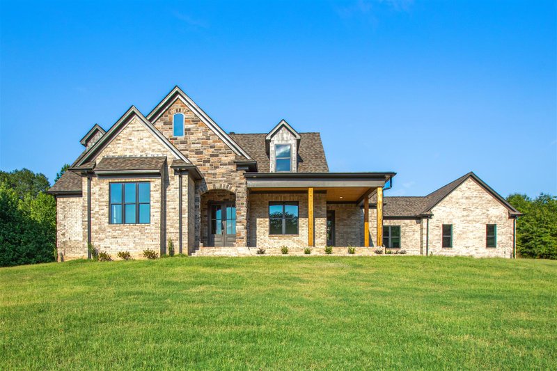 Dream House Plan - Exterior - Front Elevation 3 for Country House Plan #63-413 - 4 bed, 4 bath