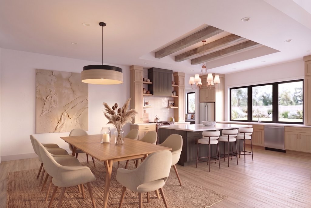 Interior - Dining Room for Country House Plan #1089-72 - 3 bed, 3.5 bath