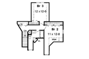 Traditional Style House Plan - 4 Beds 2.5 Baths 2299 Sq/Ft Plan #312-798 