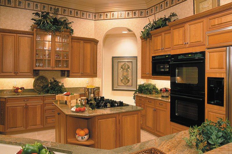 Home Plan - Interior - Kitchen for Mediterranean House Plan #930-491 - 3 bed, 4 bath