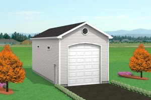 Traditional Exterior - Front Elevation Plan #75-201