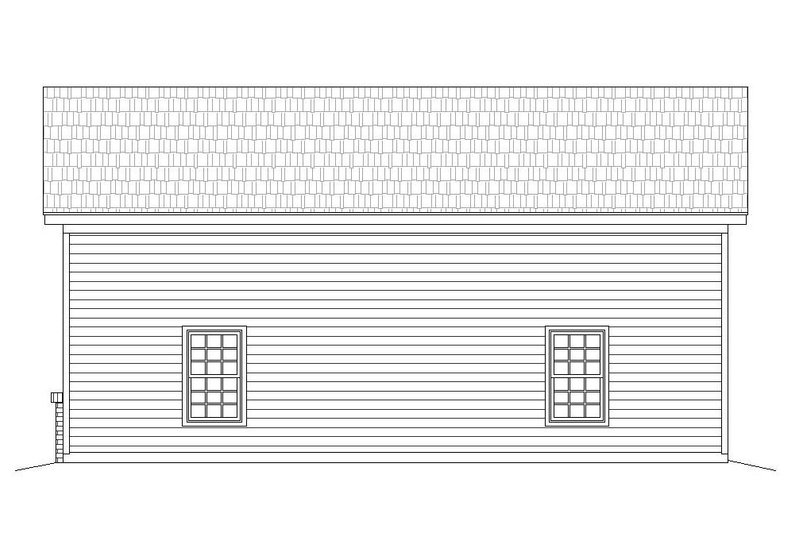 Home Plan - Exterior - Other Elevation 1 for Country House Plan #932-245, 0 bath