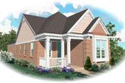 Traditional Style House Plan - 2 Beds 2 Baths 1283 Sq/Ft Plan #81-472 