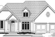 Traditional Style House Plan - 3 Beds 4 Baths 3496 Sq/Ft Plan #67-246 