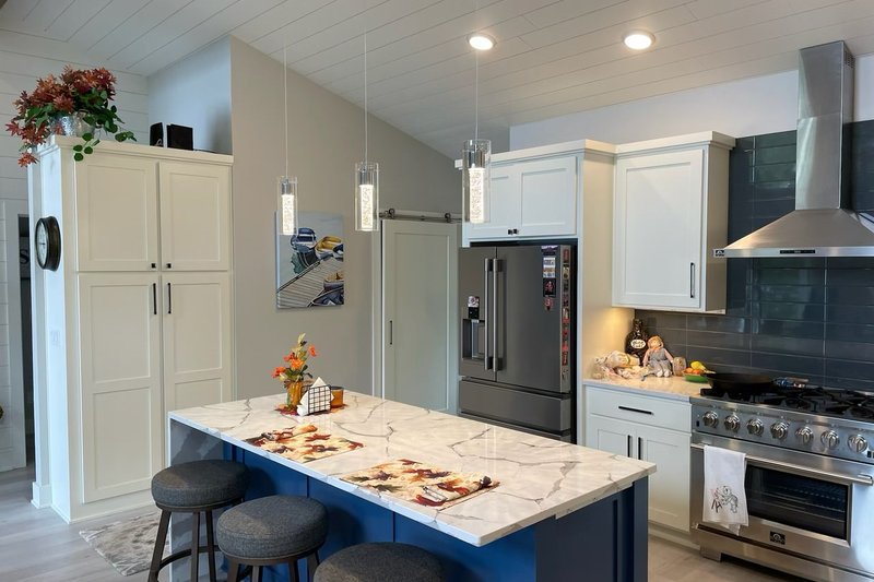 House Blueprint - Interior - Kitchen 1 for Contemporary House Plan #932-548 - 2 bed, 2.5 bath
