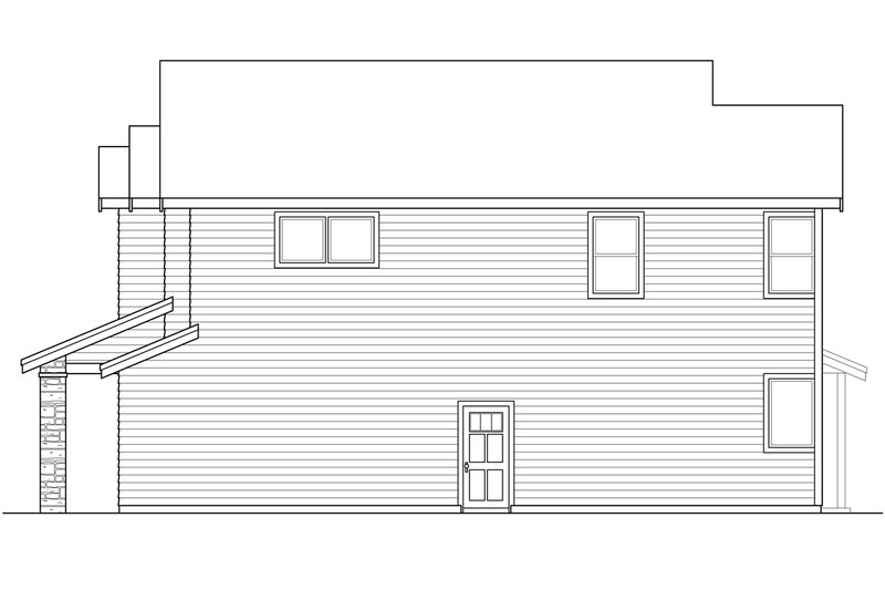 Dream House Plan - Exterior - Other Elevation 1 for Traditional House Plan #124-1018 - 3 bed, 3 bath