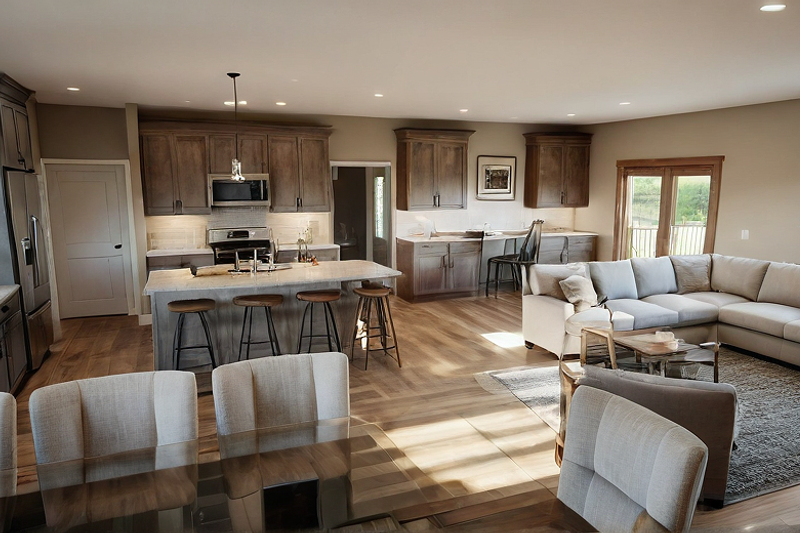 Architectural House Design - Photo 13 for Farmhouse House Plan #1109-18 - 3 bed, 2 bath