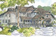 Craftsman Style House Plan - 4 Beds 4.5 Baths 4939 Sq/Ft Plan #124-723 