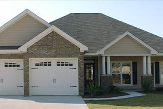 Exterior - Front Elevation for Traditional House Plan #63-157 - 3 bed, 2 bath