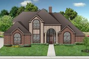 Traditional Style House Plan - 4 Beds 3.5 Baths 3250 Sq/Ft Plan #84-322 