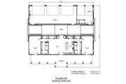 Barndominium Style House Plan - 2 Beds 2 Baths 3444 Sq/Ft Plan #140-196 