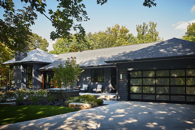 Architectural House Design - Right Side Elevation