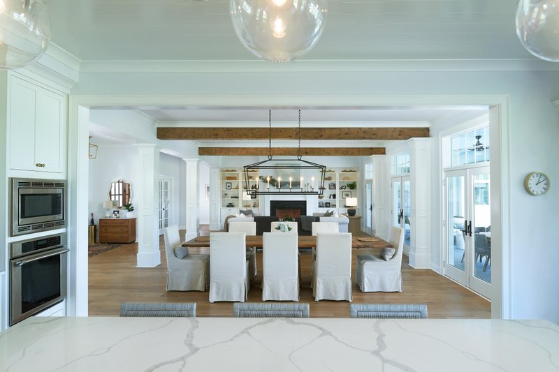 Home Plan - Interior - Family Room for Farmhouse House Plan #928-313 - 4 bed, 4.5 bath