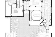 Contemporary Style House Plan - 4 Beds 4.5 Baths 4366 Sq/Ft Plan #45-611 
