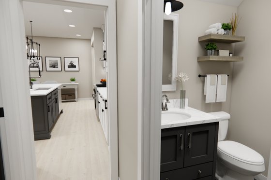 Interior - Bathroom for Farmhouse House Plan #51-1481 - 3 bed, 3.5 bath