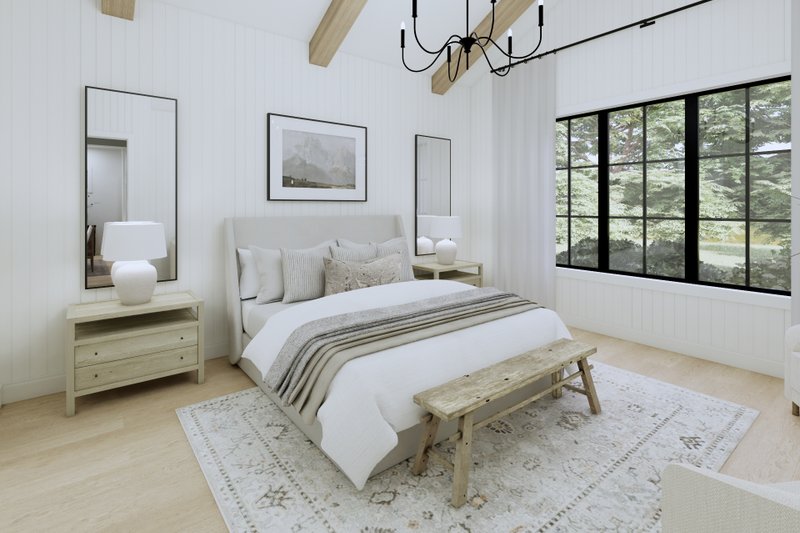 Home Plan - Interior - Master Bedroom 1 for European House Plan #1114-28 - 3 bed, 2.5 bath