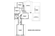 European Style House Plan - 4 Beds 2.5 Baths 2838 Sq/Ft Plan #81-879 