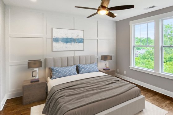 Interior - Bedroom for Country House Plan #461-90 - 6 bed, 4.5 bath