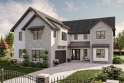 Traditional Style House Plan - 5 Beds 3.5 Baths 4139 Sq/Ft Plan #455-557 