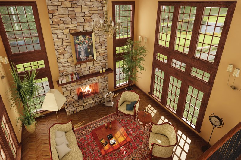 Dream House Plan - 2500 square foot 3 bedroom english tudor 