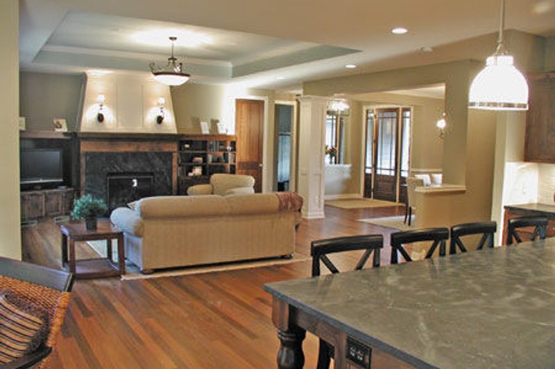 Architectural House Design - Photo 3 for Craftsman House Plan #51-355 - 2 bed, 2 bath