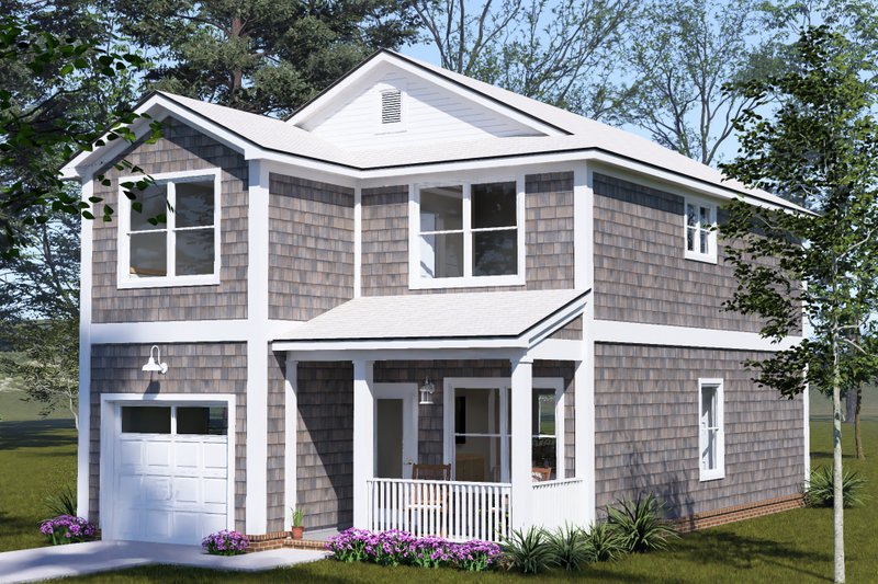 Architectural House Design - Exterior - Other Elevation for Cottage House Plan #513-2462 - 3 bed, 2.5 bath